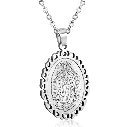 New Fashion Pendant With Necklaces For Men Jewelry Gift 316L Stainless Steel Religion necklaces