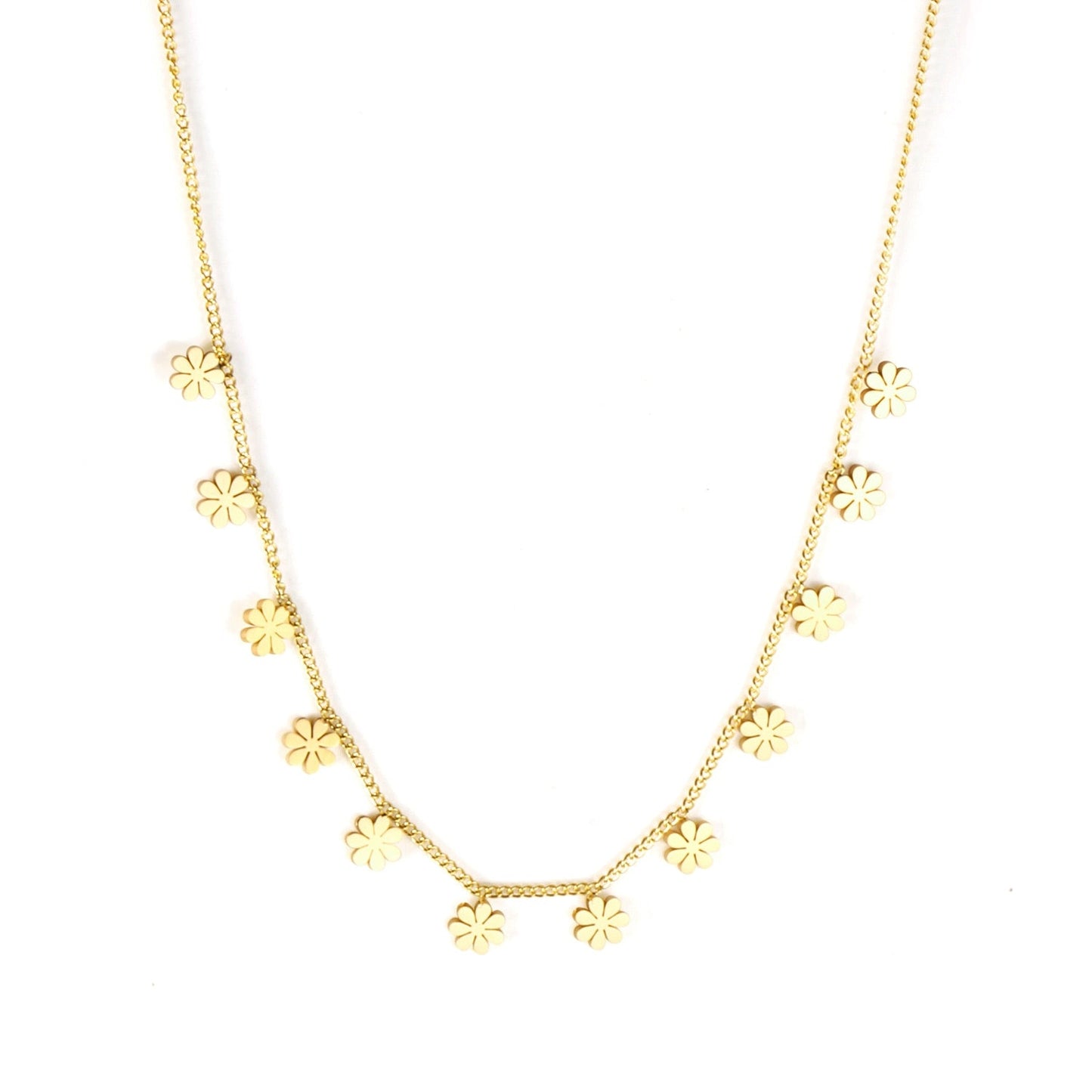 Bohemia Star Collier Elegant Stainless Steel Jewelry Flash Women's Chains Necklaces Office Lady Collars