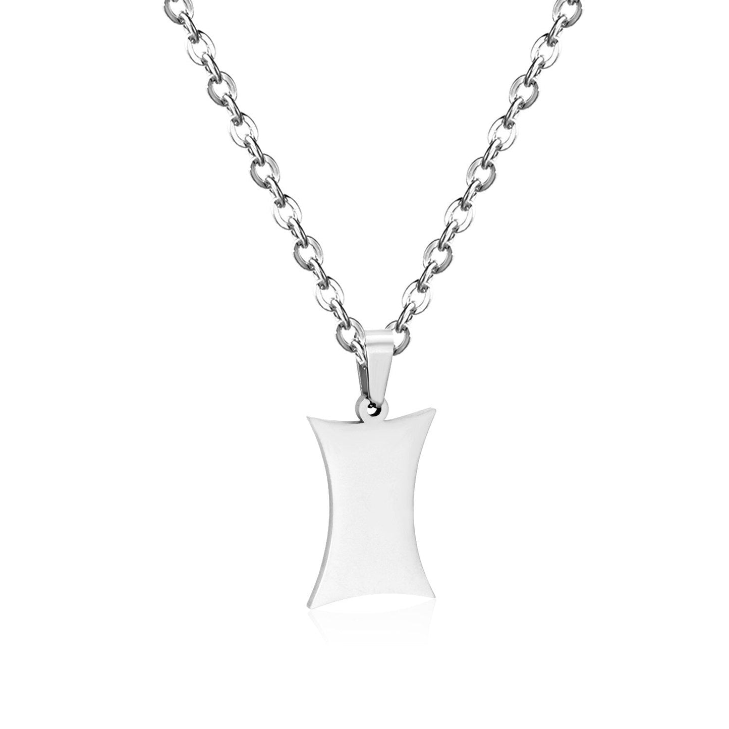 Gothic Fashion Gold Heart Pendant Necklace For Men Women Jewelry Stainless Steel Chain Necklaces Collares Collier