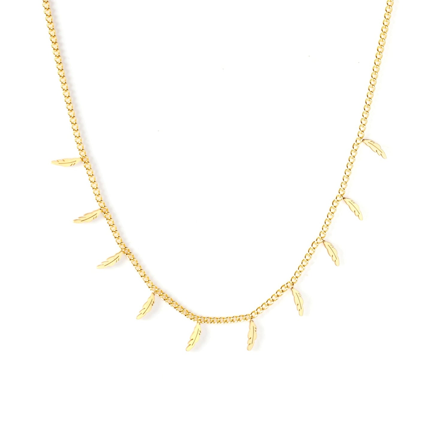 Bohemia Star Collier Elegant Stainless Steel Jewelry Flash Women's Chains Necklaces Office Lady Collars