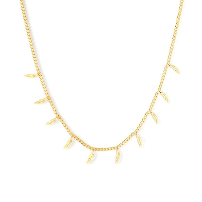 Bohemia Star Collier Elegant Stainless Steel Jewelry Flash Women's Chains Necklaces Office Lady Collars