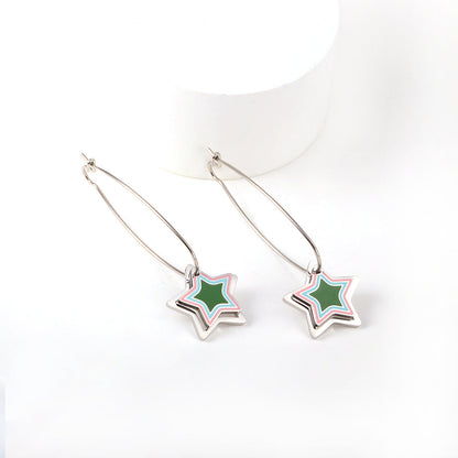 Star Shape Stainless Steel Earrings for Women and kids earrings