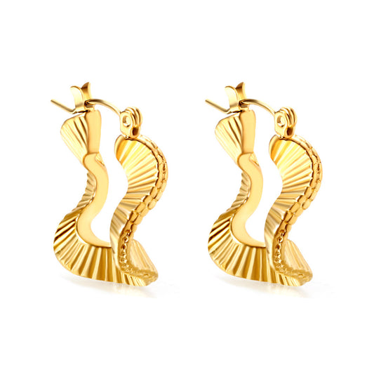 Special-shaped ear buckle 2*20*25.5mm