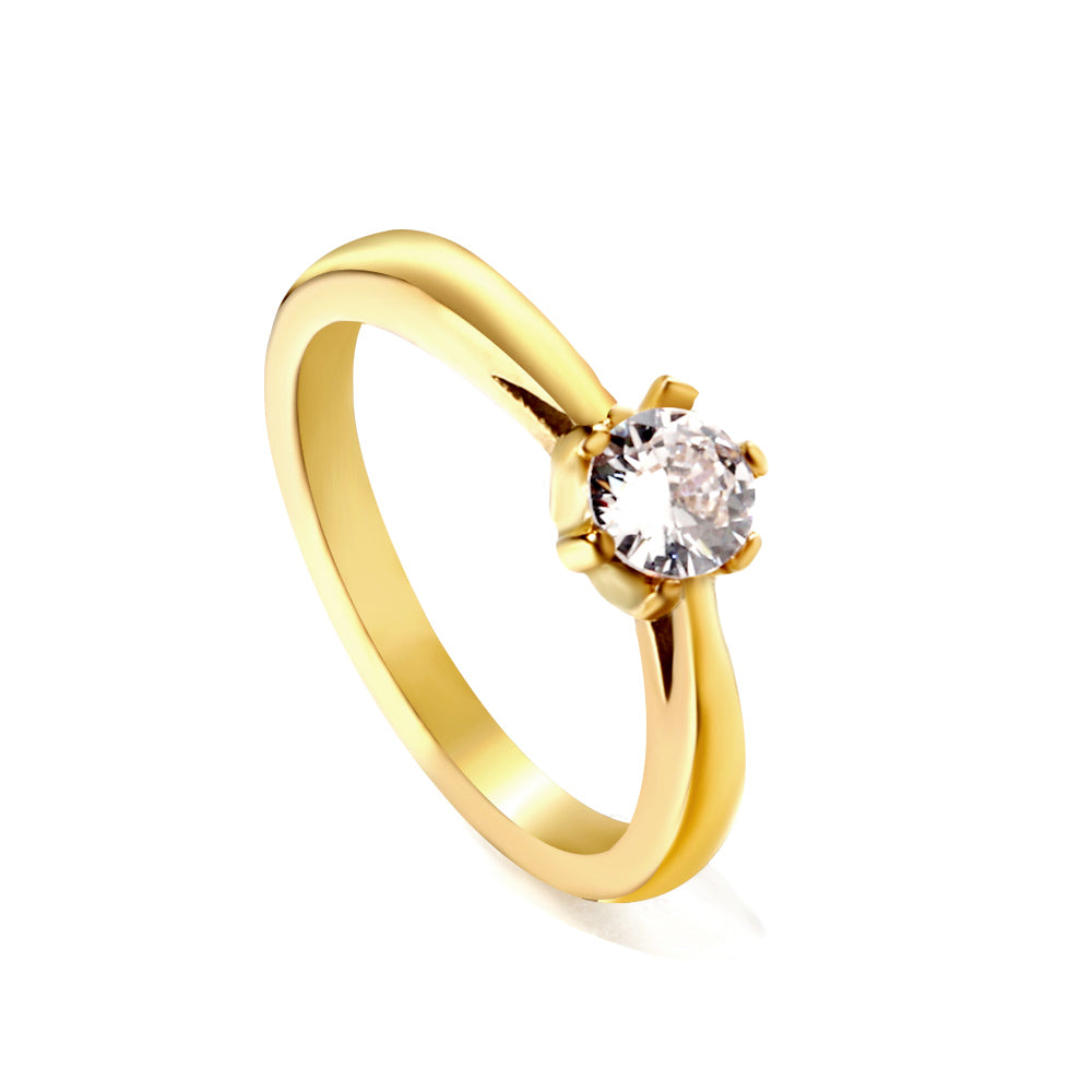 Stainless steel ring hollowed out with diamond ring manufacturers