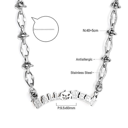 Girls Kids Jewelry Stainless Steel HALLOWEEN Accessory Necklace