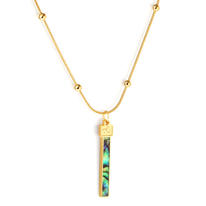 Halloween New Long Colorful Shell Accessory Necklace