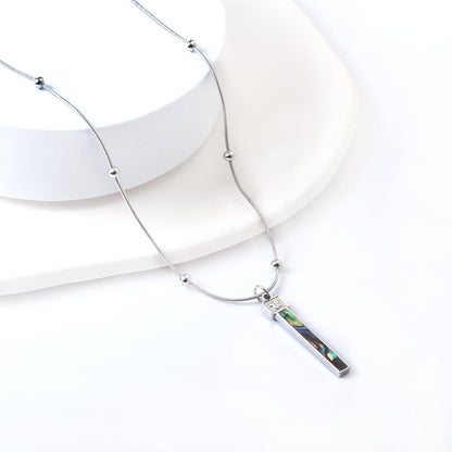 Halloween New Long Colorful Shell Accessory Necklace