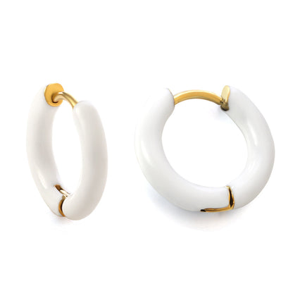 Stainless Steel New Fashion Exquisite Multi-colored Earrings