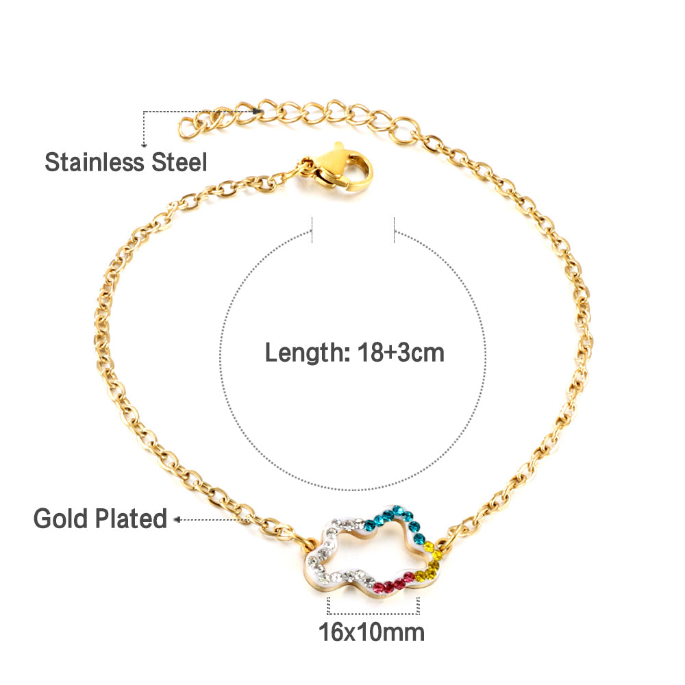 New Fashion Mixed Color Cloud Accessories Bracelet