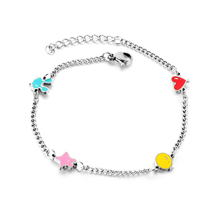 Rabbit+Star+Balloon+Heart-shaped Mixed Color Accessories Bracelet