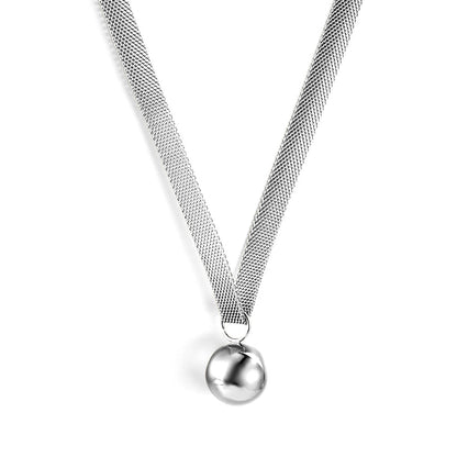 New Fashion Steel Bead Accessory Necklace For women