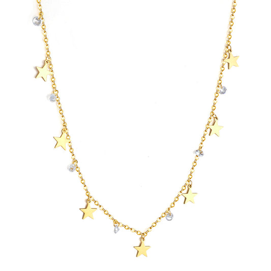 7 Stars Accessories 7 Diamonds Necklace