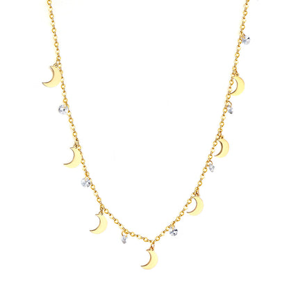 7 Moons Accessories 7 Diamonds Necklace