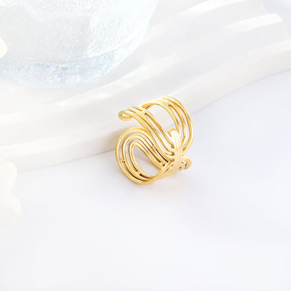2023 New Fashion Stainless Steel Ring For Women