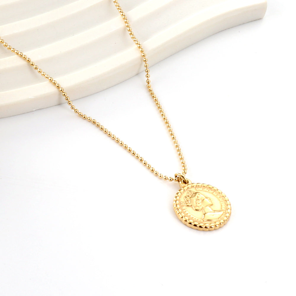 2023 New Fashion Portrait Pendant Necklace