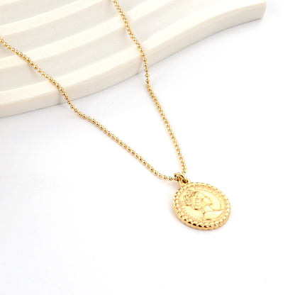 2023 New Fashion Portrait Pendant Necklace