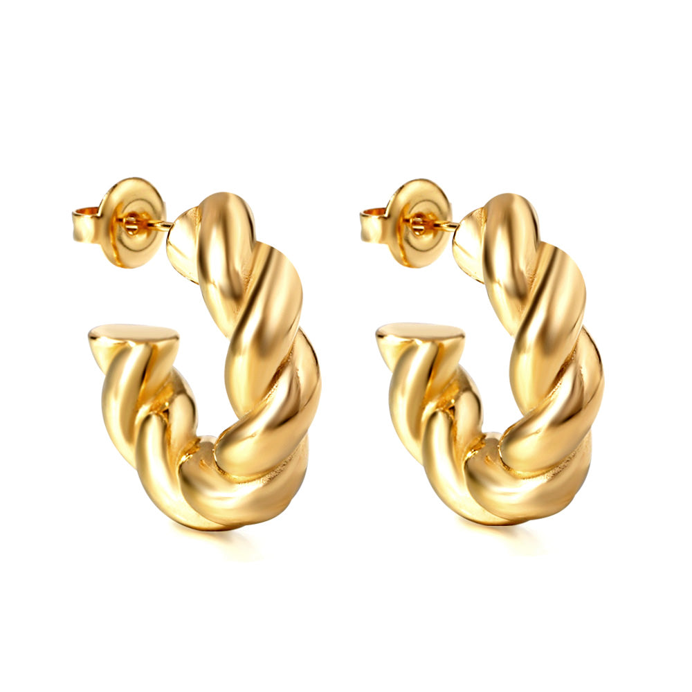 Wholesale Open semicircle ear buckle 6.5*23mm