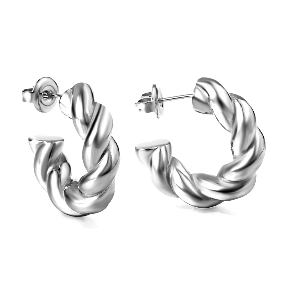 Wholesale Open semicircle ear buckle 6.5*23mm