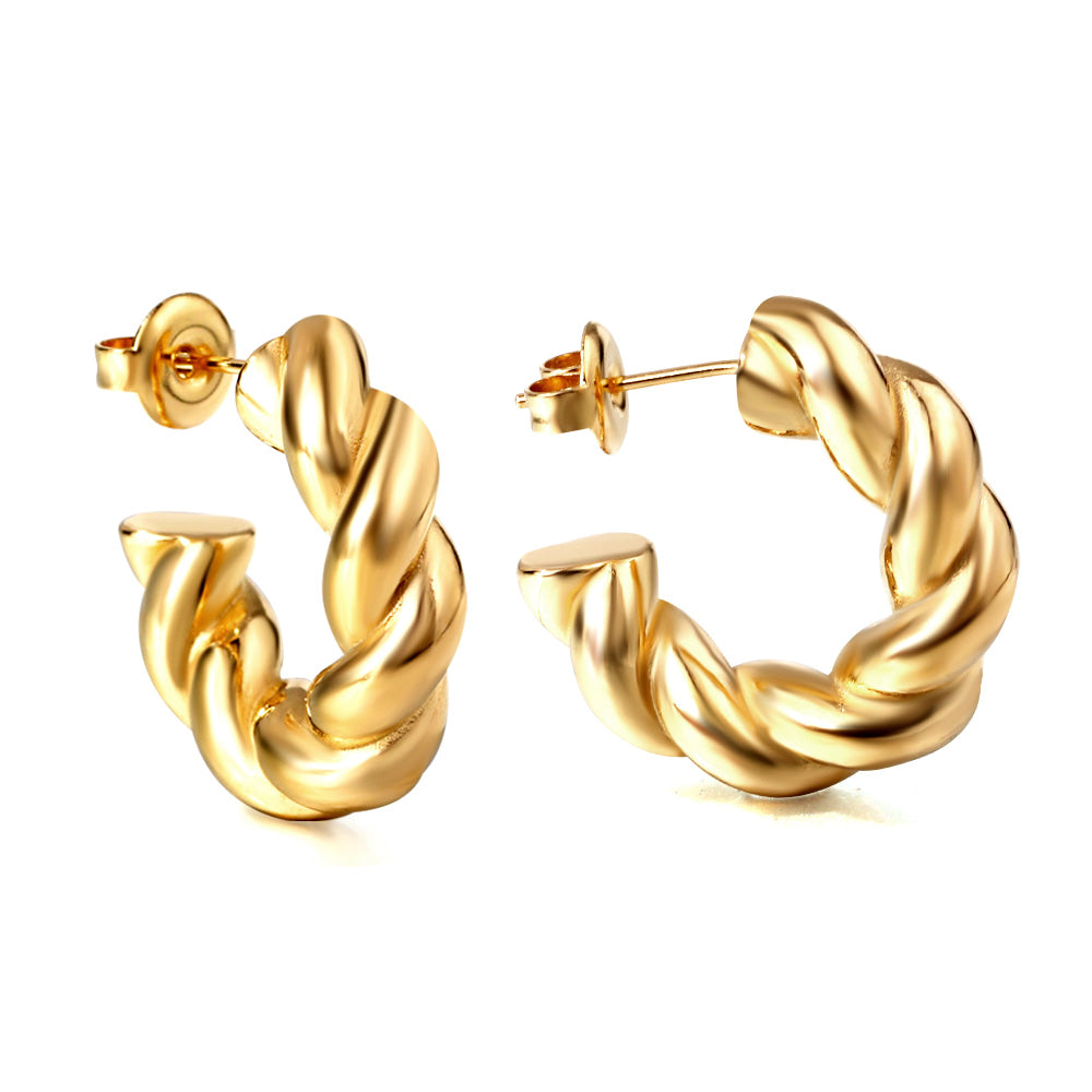 Wholesale Open semicircle ear buckle 6.5*23mm
