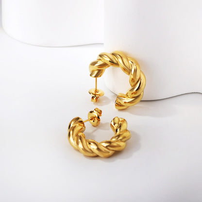 Wholesale Open semicircle ear buckle 6.5*23mm