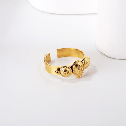ASON Religious beliefs three teardrops protruding ring