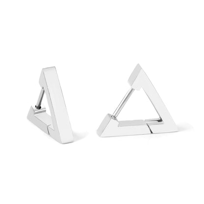 Triangle earrings without drill 16.5*14mm