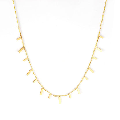 Stainless Steel Trendy Collier For Woman Beach Jewelry On Neck Gold Plated Vintage Romantic Boho Chain Necklaces
