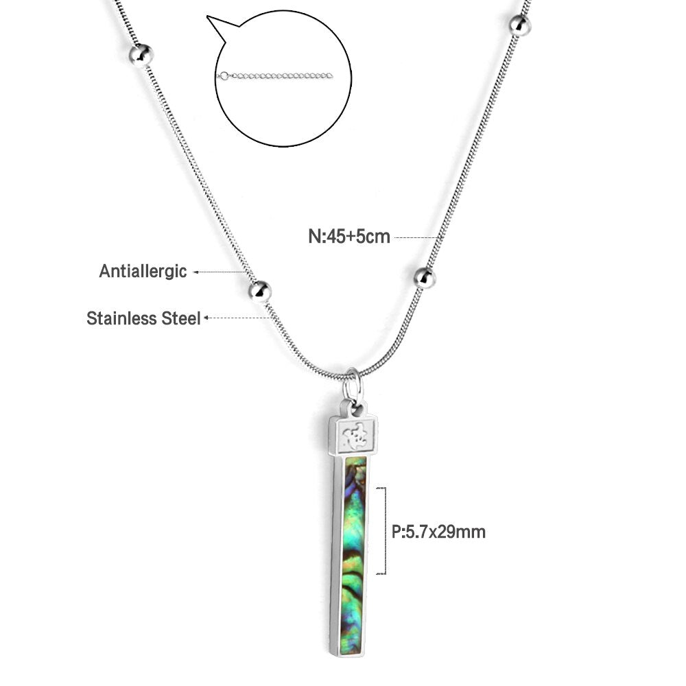 Stainless Steel Necklaces Couple Ghost Pendant Figaro Chain Halloween Punk Jewelry Gifts for Women Men 2022 New