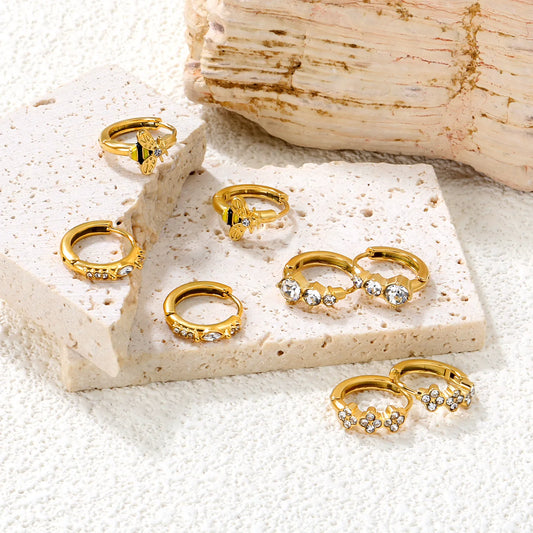 Stainless Steel Hypoallergenic Earrings – Bulk Wholesale (12+ Pairs) 🌍 EU/US Supplier Trendy & Durable