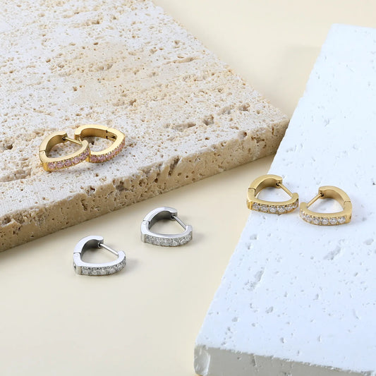 Wholesale 18K Gold PVD 2.8*12.8mm Elegant Hoop Earrings – Bulk Wholesale (12+ Pairs) 🌍 EU/US Supplier Trendy & Durable