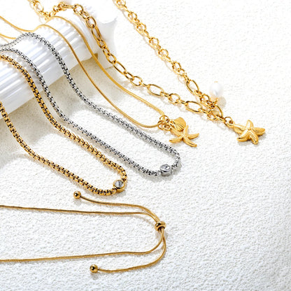 ✨ Stainless Steel Necklaces Wholesale (MOQ 12+) | Hypoallergenic Chains & Pendants 🌍  | Tarnish-Free Jewelry