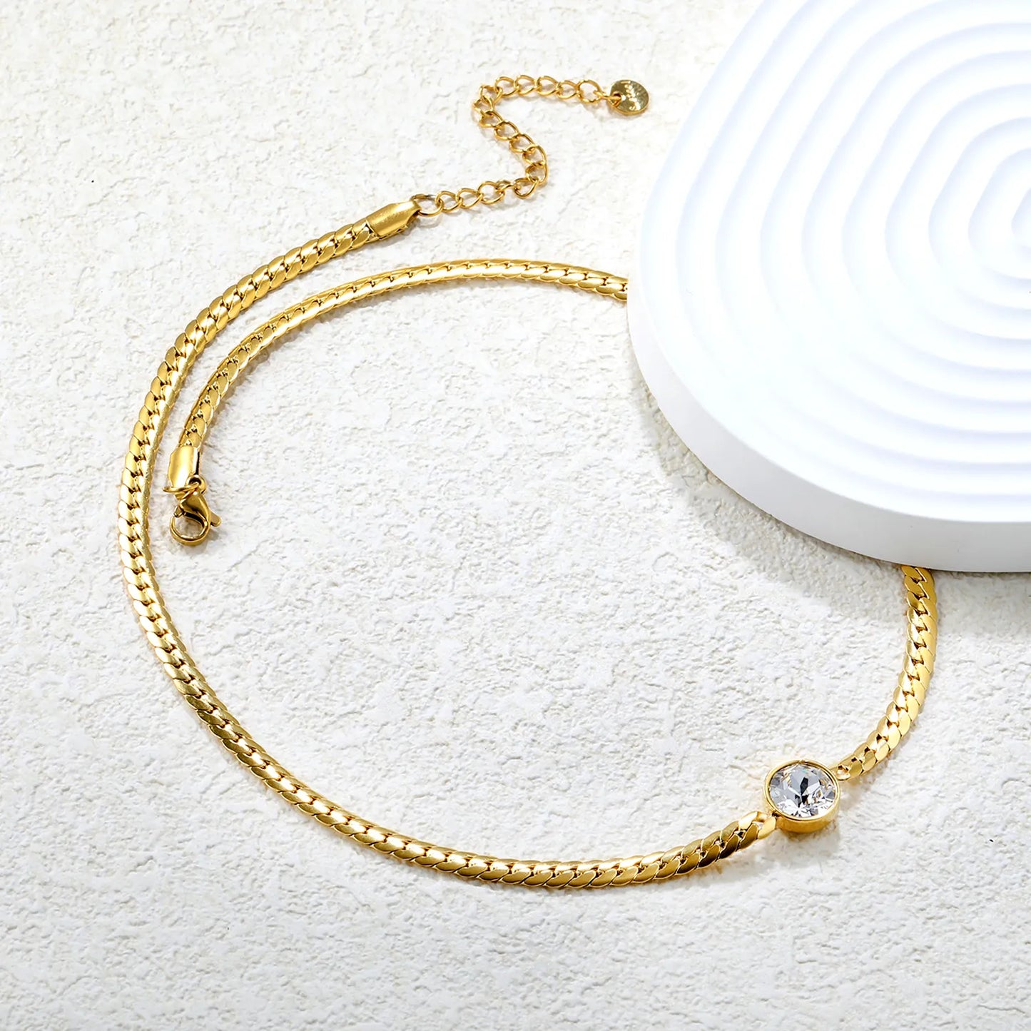 ✨💎 Wholesale 10mm Swarovski Cuban Chain | 4.2mm Dense Link | Gold Necklace