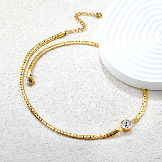 ✨💎 Wholesale 10mm Swarovski Cuban Chain | 4.2mm Dense Link | Gold Necklace