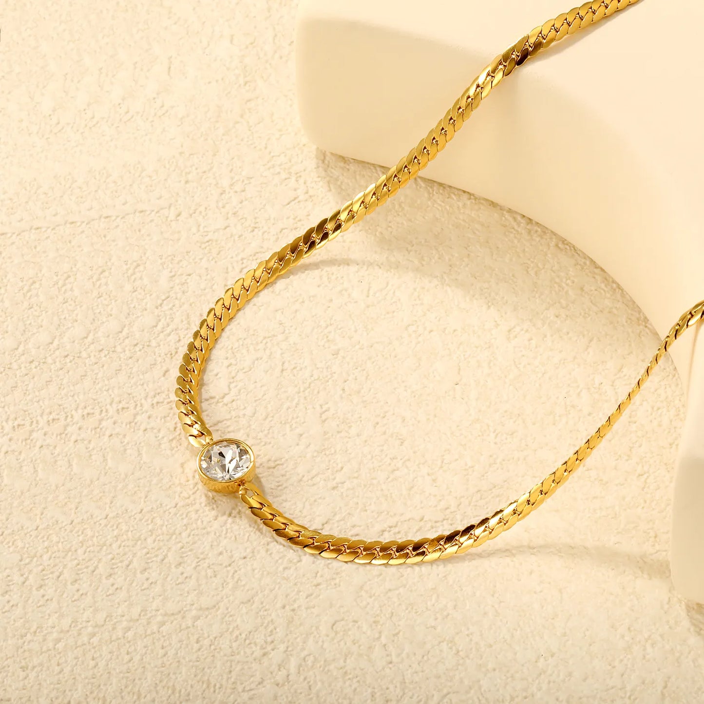 ✨💎 Wholesale 10mm Swarovski Cuban Chain | 4.2mm Dense Link | Gold Necklace
