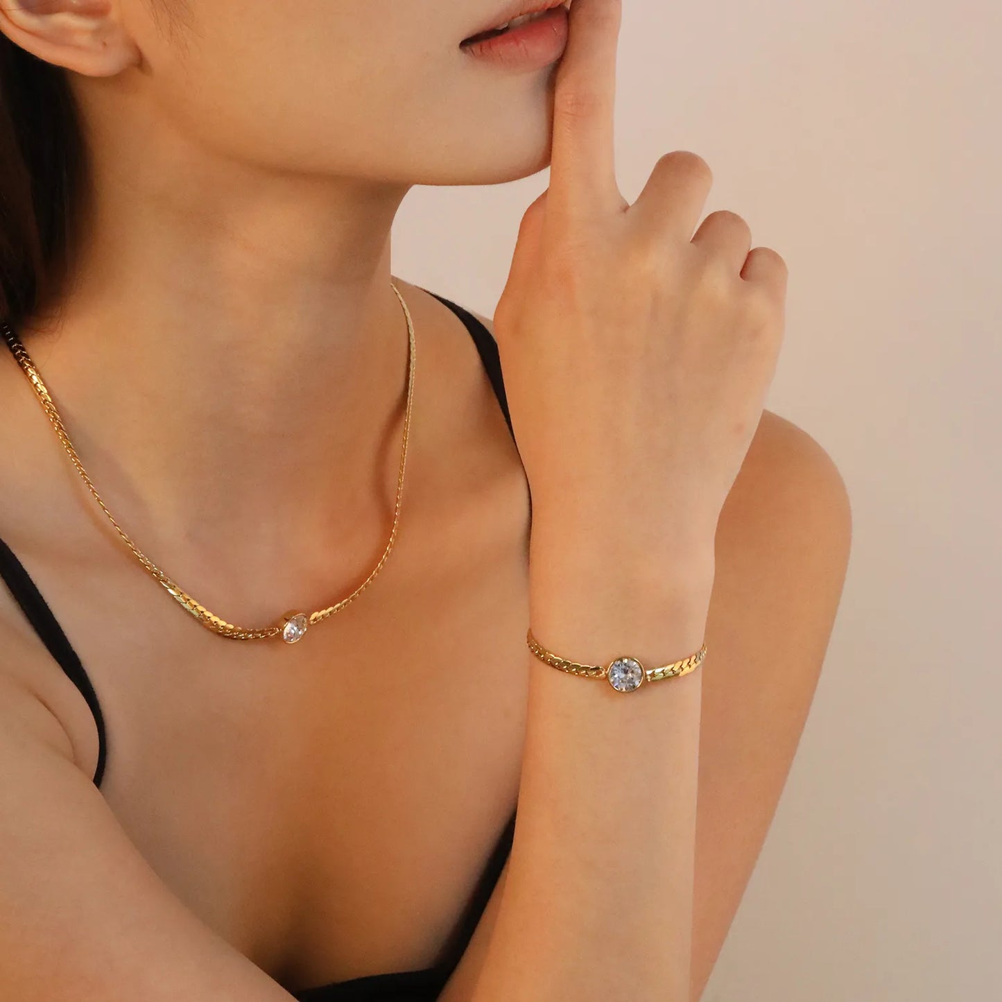 ✨💎 Wholesale 10mm Swarovski Cuban Chain | 4.2mm Dense Link | Gold Necklace
