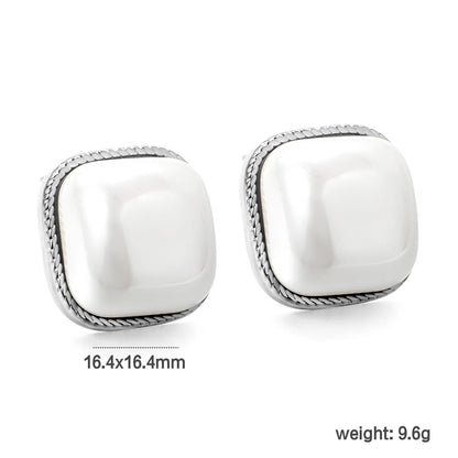 ✨ 18K Gold-Plated Pearl Earrings Wholesale (MOQ 12+) |  Stainless Steel Hypoallergenic 🌍 | Fake Pearl Studs & Dangles