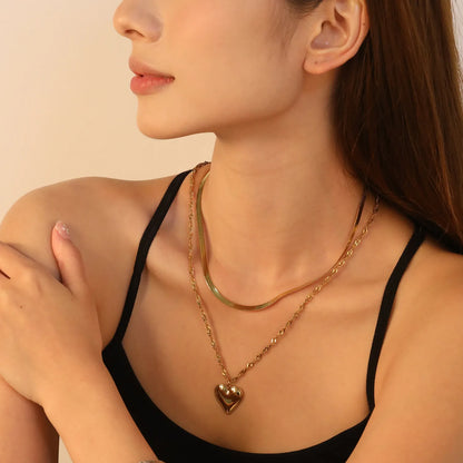✨ 18k gold plated Stainless Steel Necklaces Wholesale (12+ Pieces) | Hypoallergenic & Tarnish-Free 🌍 | Trendy Pendants & Chains