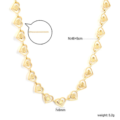 ✨ PVD 18k gold 46+5cm/40+5cm/46+5cm Stainless Steel Necklaces Wholesale (12+ Pieces) | Hypoallergenic & Tarnish-Free 🌍 | Trendy Pendants & Chains