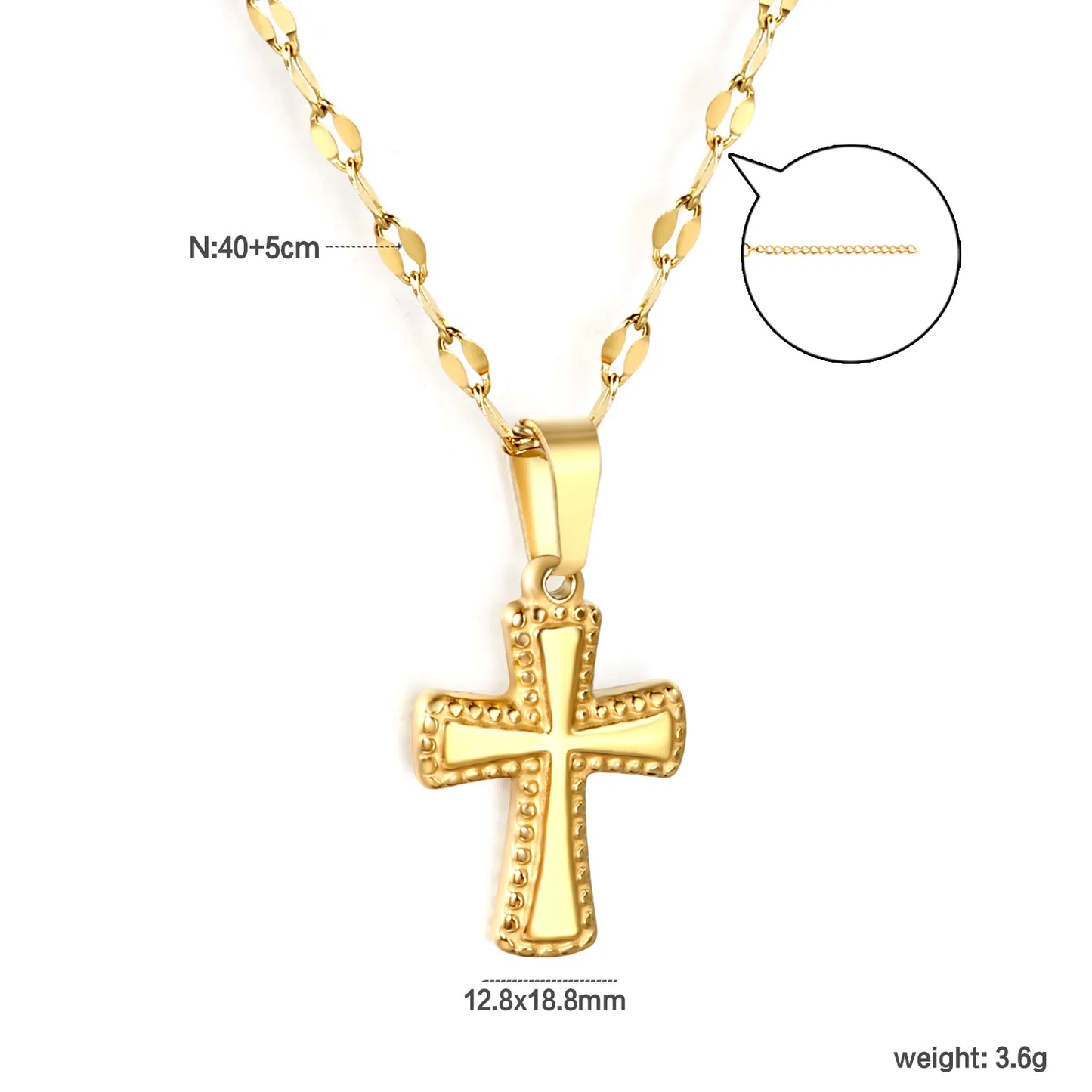 ✨ 18k gold plated Eternal life Theme Stainless Steel Necklaces Wholesale (12+ Pieces) | Hypoallergenic & Tarnish-Free 🌍 | Trendy Pendants & Chains