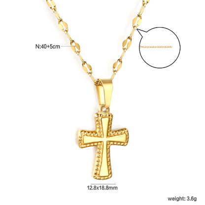 ✨ 18k gold plated Eternal life Theme Stainless Steel Necklaces Wholesale (12+ Pieces) | Hypoallergenic & Tarnish-Free 🌍 | Trendy Pendants & Chains