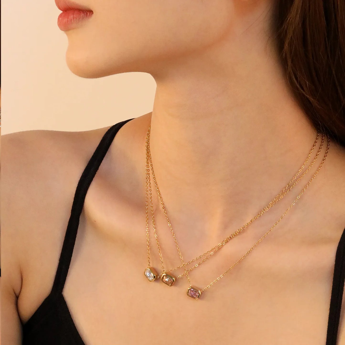 ✨ Stainless Steel Necklaces Wholesale (12+ Pieces) | Hypoallergenic & Tarnish-Free 🌍 | Trendy Pendants & Chains
