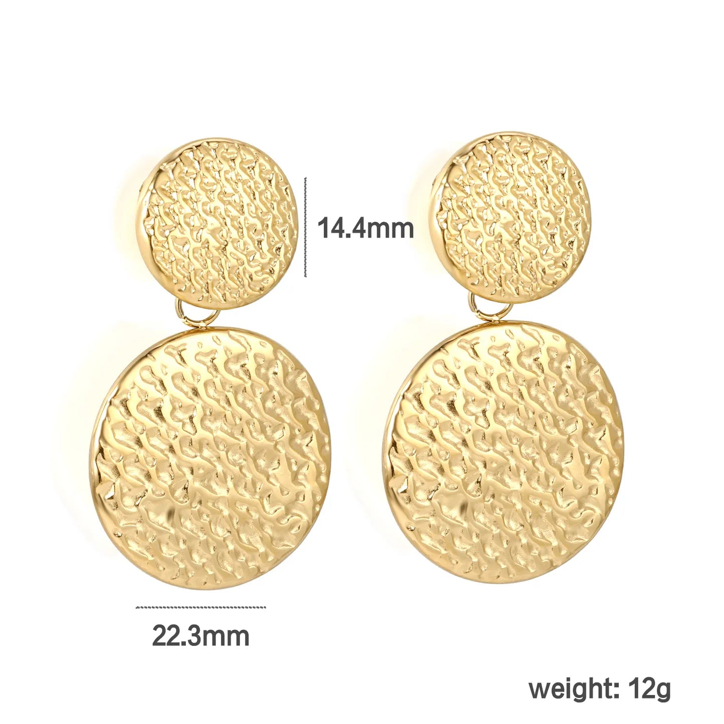 Wholesale Stainless Steel Statement Drop Earrings Wholesale (MOQ 12+) | Hypoallergenic Large Hoops & Dangles 🌍 | Trendy Bulk Jewelry