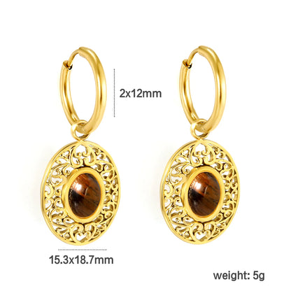 Wholesale 18k gold plated Stainless Steel Hypoallergenic Drop Earrings – Bulk Wholesale (12+ Pairs) 🌍 EU/US Supplier Trendy & Durable
