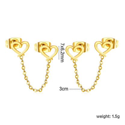 Stainless Steel Hypoallergenic Drop Earrings – Bulk Wholesale (12+ Pairs) 🌍 EU/US Supplier Trendy & Durable