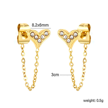 Wholesale PVD 18K Gold Stainless Steel Hypoallergenic Drop Earrings – Bulk Wholesale (12+ Pairs) 🌍 EU/US Supplier Trendy & Durable