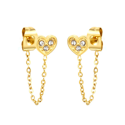 Wholesale PVD 18K Gold Stainless Steel Hypoallergenic Drop Earrings – Bulk Wholesale (12+ Pairs) 🌍 EU/US Supplier Trendy & Durable