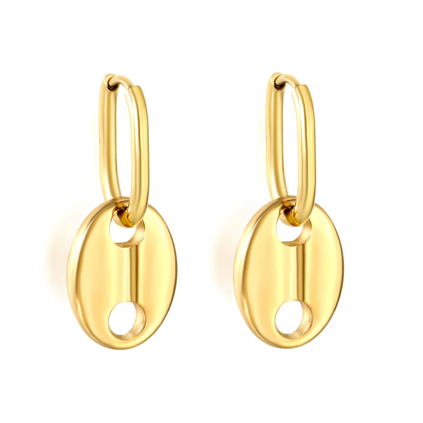 Wholesale 8.6*10.8mm teardrop shaped emerald green glass + CNC set white zirconium ring + 8.5*12mm teardrop shaped white imitation pearl fittings Earrings gold color