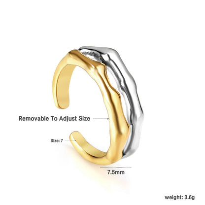 ✨Wholesale 18k PVD gold Stainless Steel Rings Wholesale (MOQ 12+) | Hypoallergenic  Fashion Rings 🌍  | Tarnish-Free