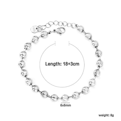 ✨ 18K Gold Plated 18+3cm Bracelet Wholesale (MOQ 12+) | Stainless Steel Hypoallergenic 🌍 | Dainty Chain & Charm Bracelets