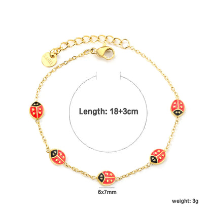 ✨ 18K Gold Plated 18+3cm Bracelet Wholesale (MOQ 12+) | Stainless Steel Hypoallergenic 🌍 | Dainty Chain & Charm Bracelets